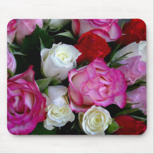 Tapis De Souris Bouquet rose