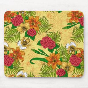 Tapis De Souris Bouquet tropical