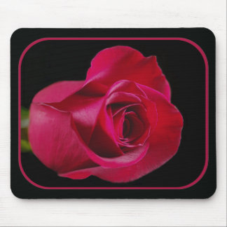 Tapis De Souris Bourgeon Mousepad de rose rouge