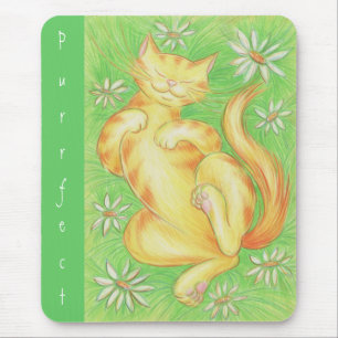 Tapis De Souris Bousepad "Purrfect" de Sun Lover