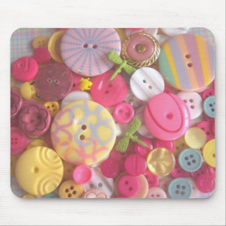Tapis De Souris Boutons de couleur de plage