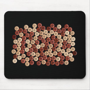 Tapis De Souris Boutons - Photographie d'art