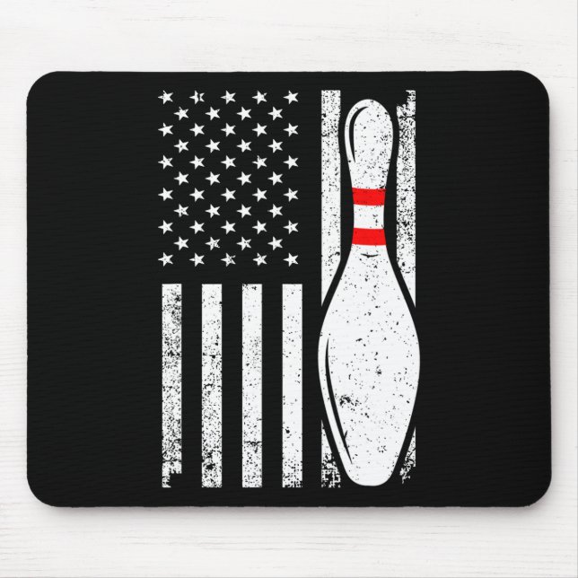 Tapis De Souris Bowling Gift Bowler Accessoires Bowling Team Stuff (Devant)