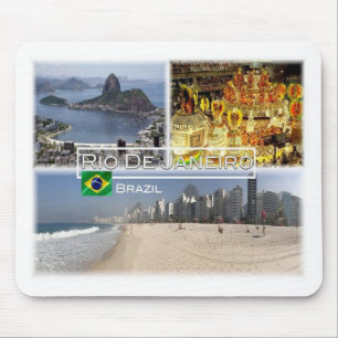 Tapis De Souris BR Brésil - Rio de Janeiro - Pain de sucre