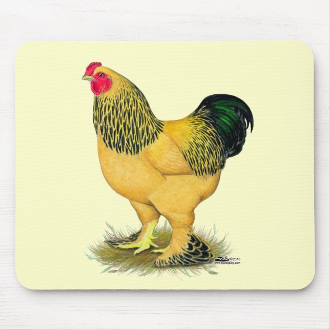 Tapis De Souris Brahma : Rooster Buff (Devant)