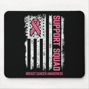 Tapis De Souris Braille Cancer Shirts Support Squad Breast Cancer
