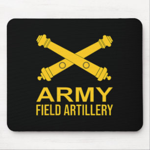 Tapis De Souris Branche d'artillerie de campagne de l'armée améric