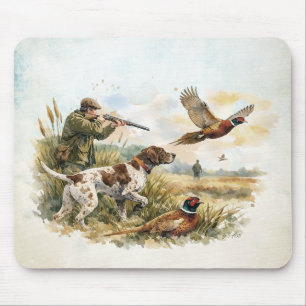 Tapis De Souris Braque allemand à poil court, chasse