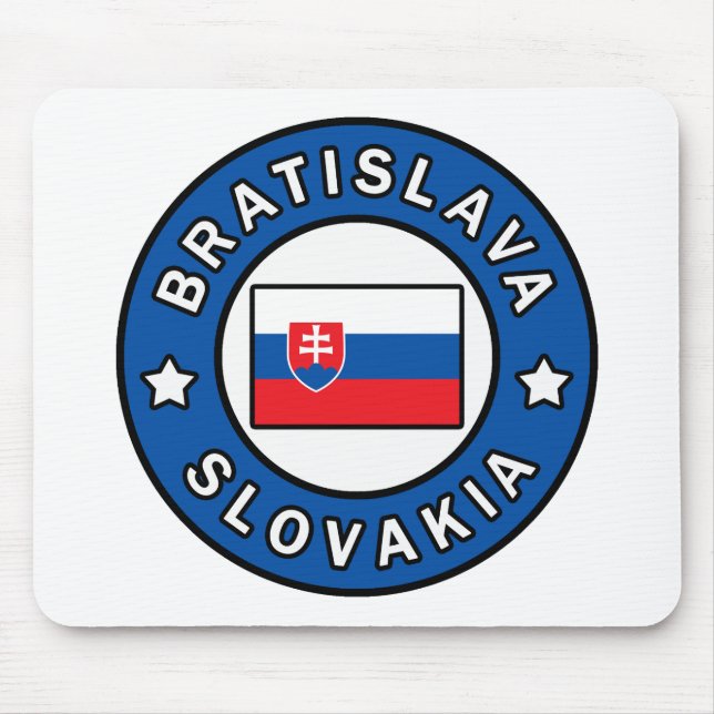 Tapis De Souris Bratislava Slovaquie (Devant)