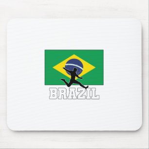 Tapis De Souris Brazil Football Soccer National Team