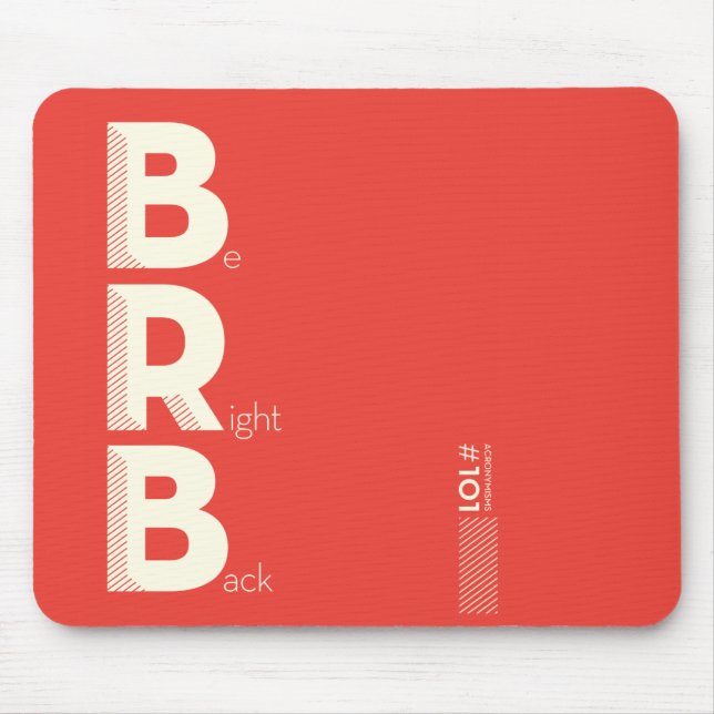 TAPIS DE SOURIS BRB (Devant)