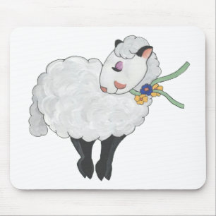 Tapis De Souris Brebis non grosse, brebis pelucheuse !