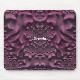 Tapis De Souris BRENDA ~ 3D rose et violet