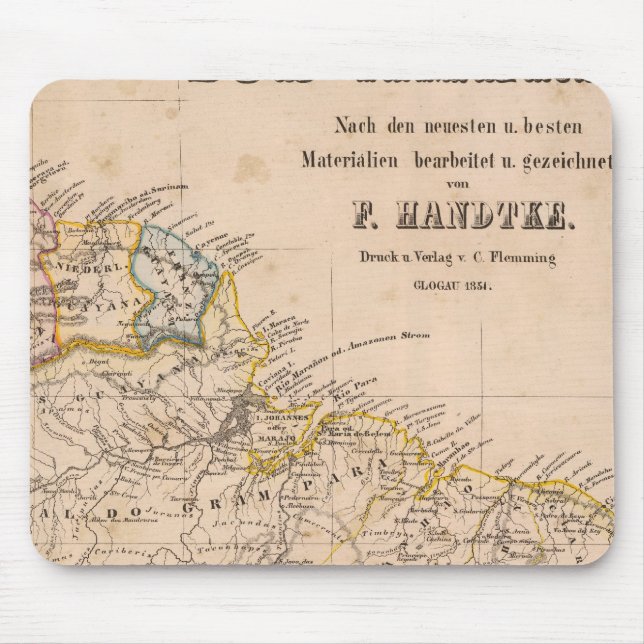 Tapis De Souris Brésil 4 (Devant)