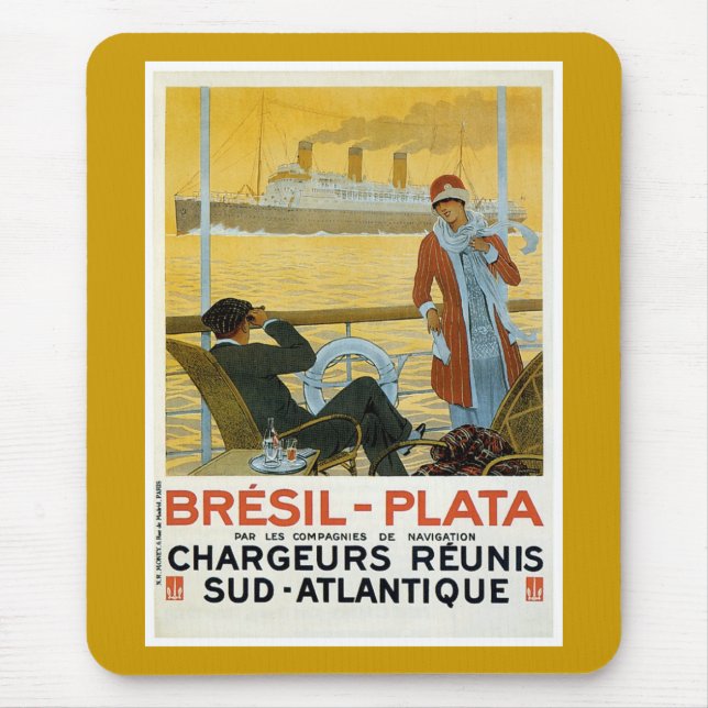 Tapis De Souris Bresil - Plata (Devant)