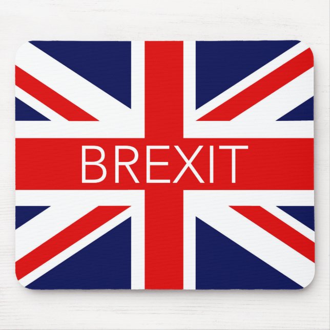 TAPIS DE SOURIS BREXIT UNION JACK - IMAGE DE HAUTE QUALITÉ (Devant)