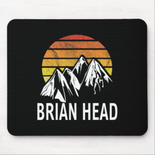 Tapis De Souris Brian Head Iron Comté Utah Usa Station de ski Snow