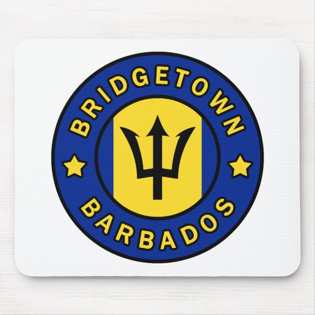 Tapis De Souris Bridgetown Barbade (Devant)