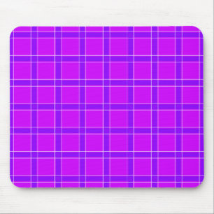 Tapis De Souris Bright neon cramson à damiers motif Jeu d'oreiller