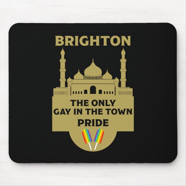 Tapis De Souris Brighton Gay pride - Brighton England LGBT - (Devant)