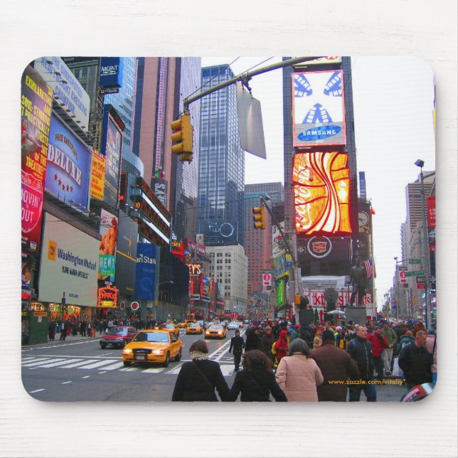 Tapis De Souris Broadway, mousepad de Manhattan, New York City (Devant)