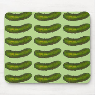 Tapis De Souris Brochure vert croustillant Kasher Dill Sweet Picke