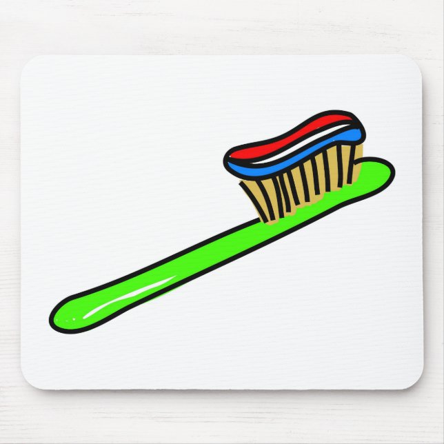 Tapis De Souris Brosse à dents (Devant)