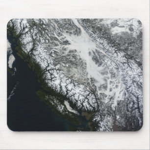 Tapis De Souris Brouillard et neige en Colombie-Britannique