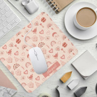 Brouiller | Terracotta Boho Heart Nom du Motif à t