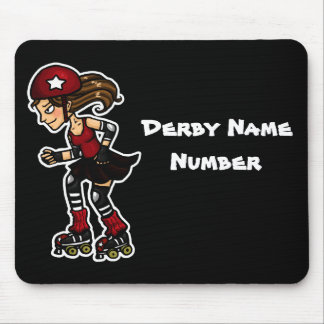 Tapis De Souris Brouilleur de Derby de rouleau personnalisable