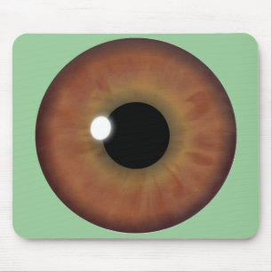 Tapis De Souris Brown Eye Iris Cool personnalisé Pad de souris