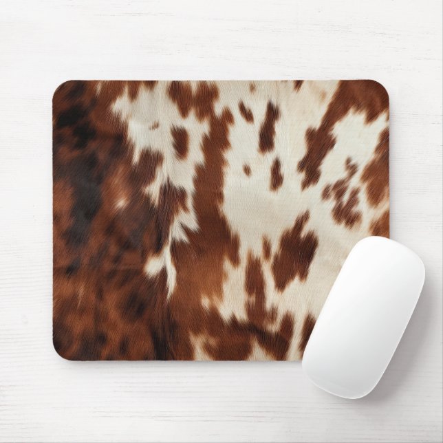 Tapis De Souris Brown noir blanc (Avec souris)
