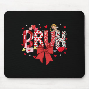 Tapis De Souris Bruh Saint-Valentin Cupid Mème Coquette Arc Frère