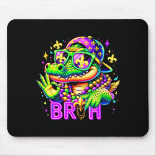 Tapis De Souris Bruh Six Seven 67 Mardi Gras Drôle 6 7 Mème Pour M