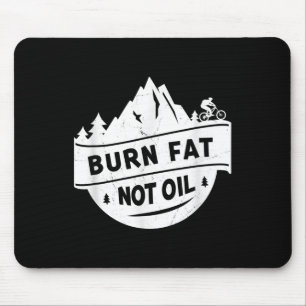 Tapis De Souris Brûler les graisses et non le pétrole Vélo tout te