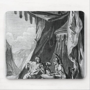 Tapis De Souris Brutus et Cassius dans la tente du Brutus