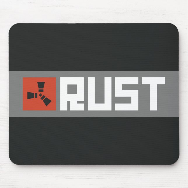 Tapis De Souris BRWG Bannière RUST (Devant)