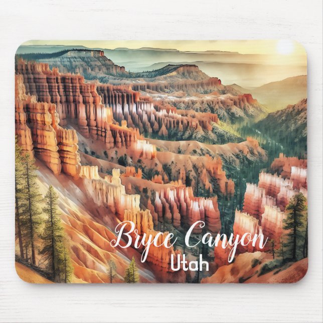 Tapis De Souris Bryce Canyon, Parc National de l'Utah (Devant)