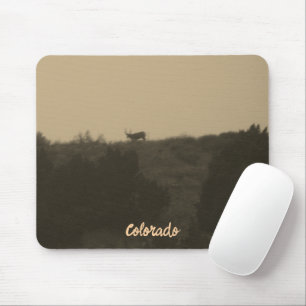 Tapis De Souris Buck Sur La Souris De Montagne