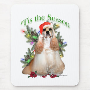 Tapis De Souris Buff Cocker Spaniel 'C'est la saison