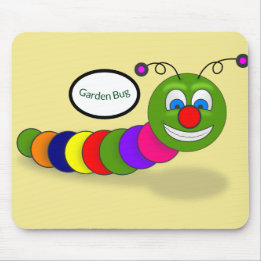 Tapis De Souris Bug de jardin lunaire du jardinier