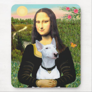 Tapis De Souris Bull Terrier 1 - Mona Lisa