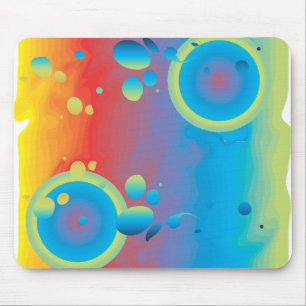 TAPIS DE SOURIS BULLES COLORÉES