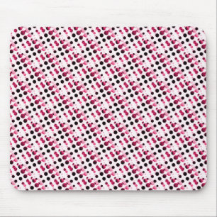 Tapis De Souris Bulles roses rétro Mousepad