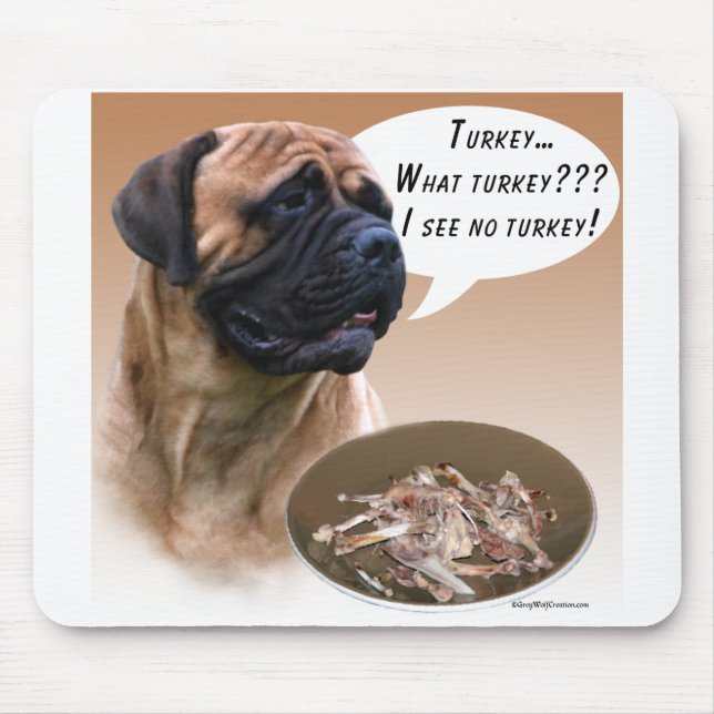 Tapis De Souris Bullmastiff Turquie (Devant)