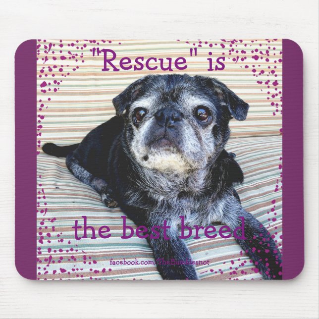 Tapis De Souris Bumblesnot Mousepad : La délivrance est la (Devant)