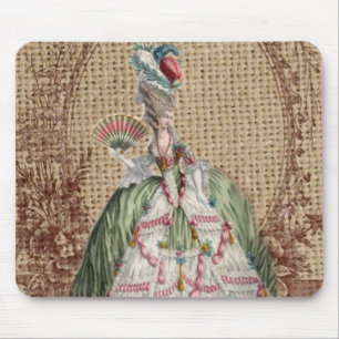 Tapis De Souris burap baroque à la campagne Marie Antoinette
