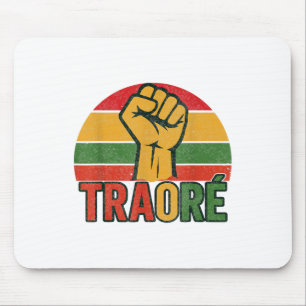 Tapis De Souris Burkina Faso - Bravo Capitaine Ibrahim Traoré _ Th