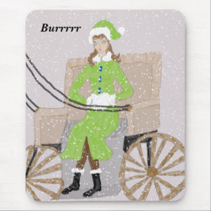 Tapis De Souris Burrrr Mousepad Main tirée