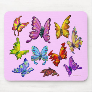 Tapis De Souris Butterflies
